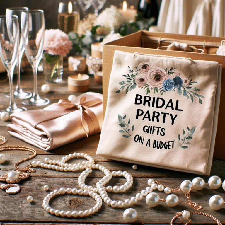 affordable bridal party gifts on a budget