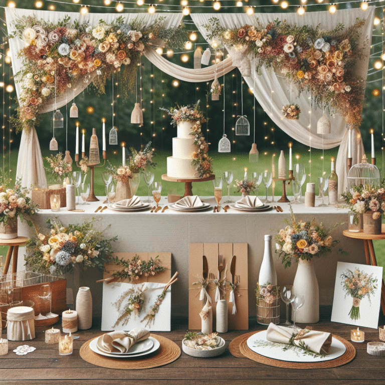 budget wedding decoration hacks