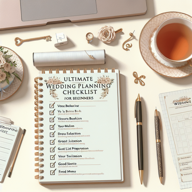 ultimate wedding planning checklist for beginners
