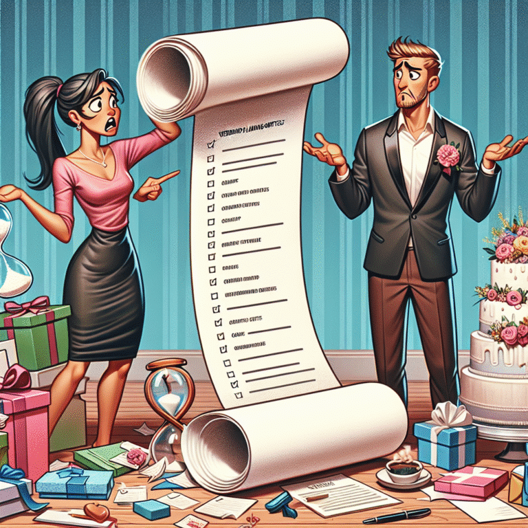 wedding planning mistakes to avoid