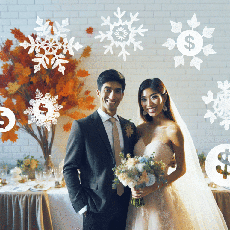 hosting an off-season wedding to save money