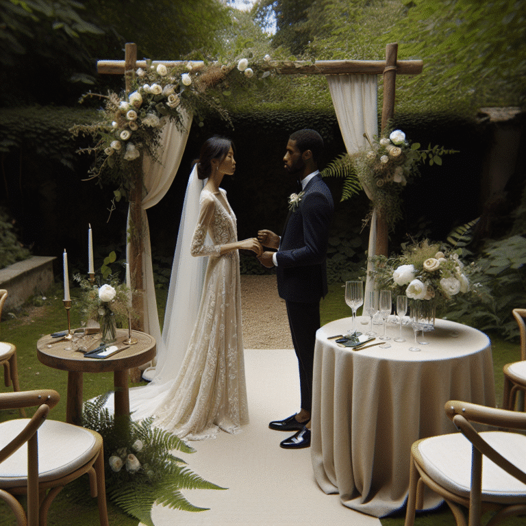 small intimate wedding planning ideas