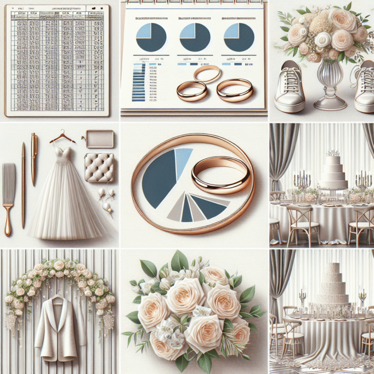 budget checklist essentials for planning your dream wedding