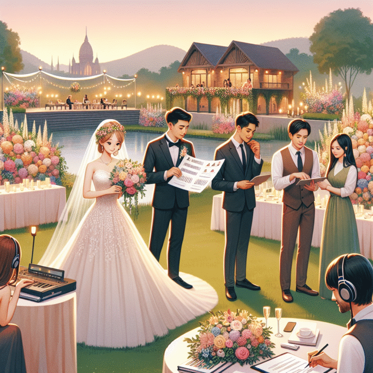 tips for organizing wedding rehearsal
