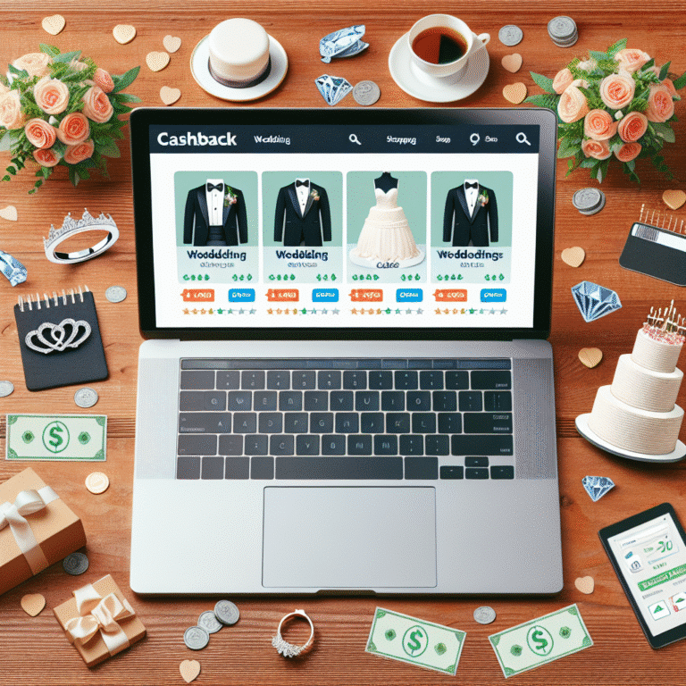 using cashback apps for wedding purchases