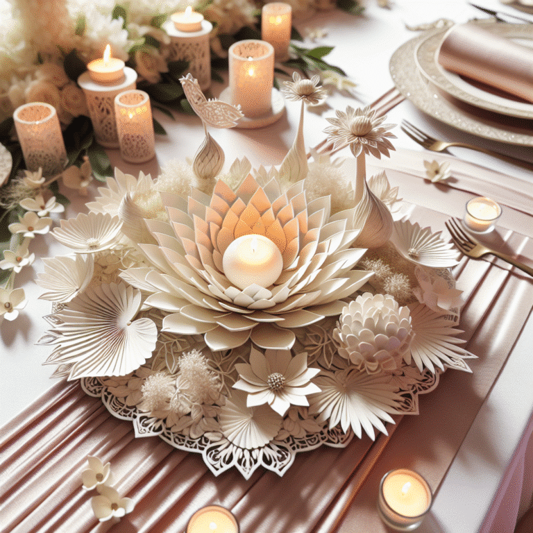 Creative Handmade Wedding Centerpiece Ideas That Save Money